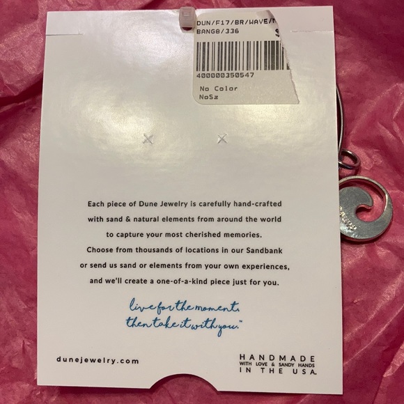 Dune Jewelry Cape Cod Beach Wave Bangle Bracelet - Picture 6 of 9